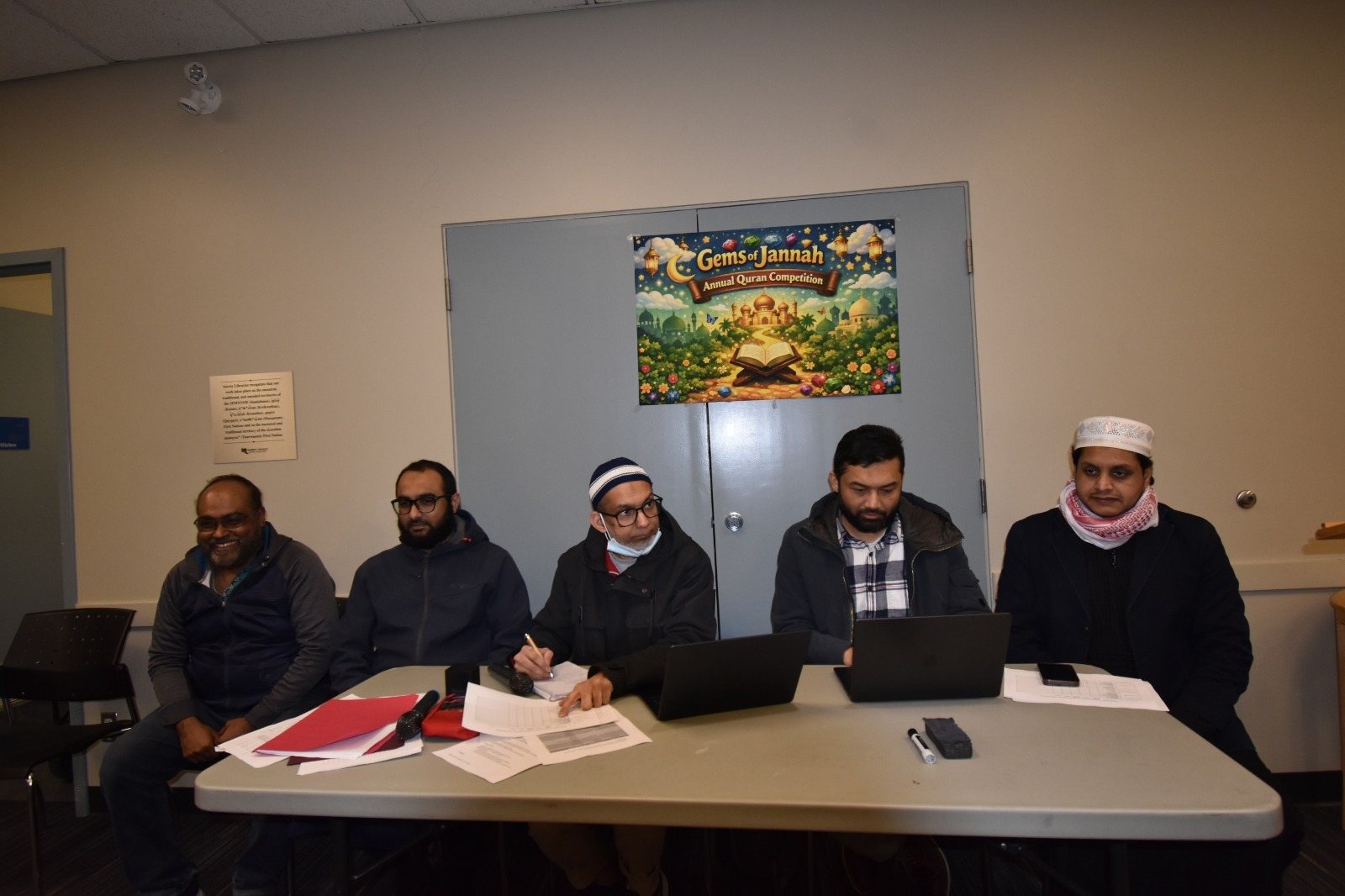 Panel at the Gems of Jannah Quran Competition