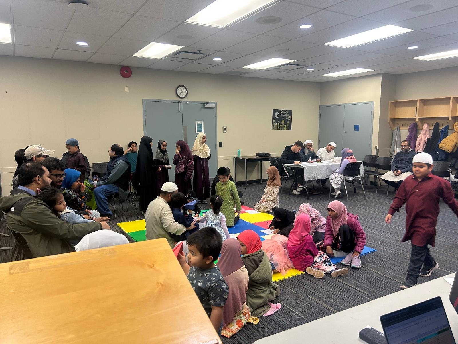 Families and children participating in the BC Chapter gathering